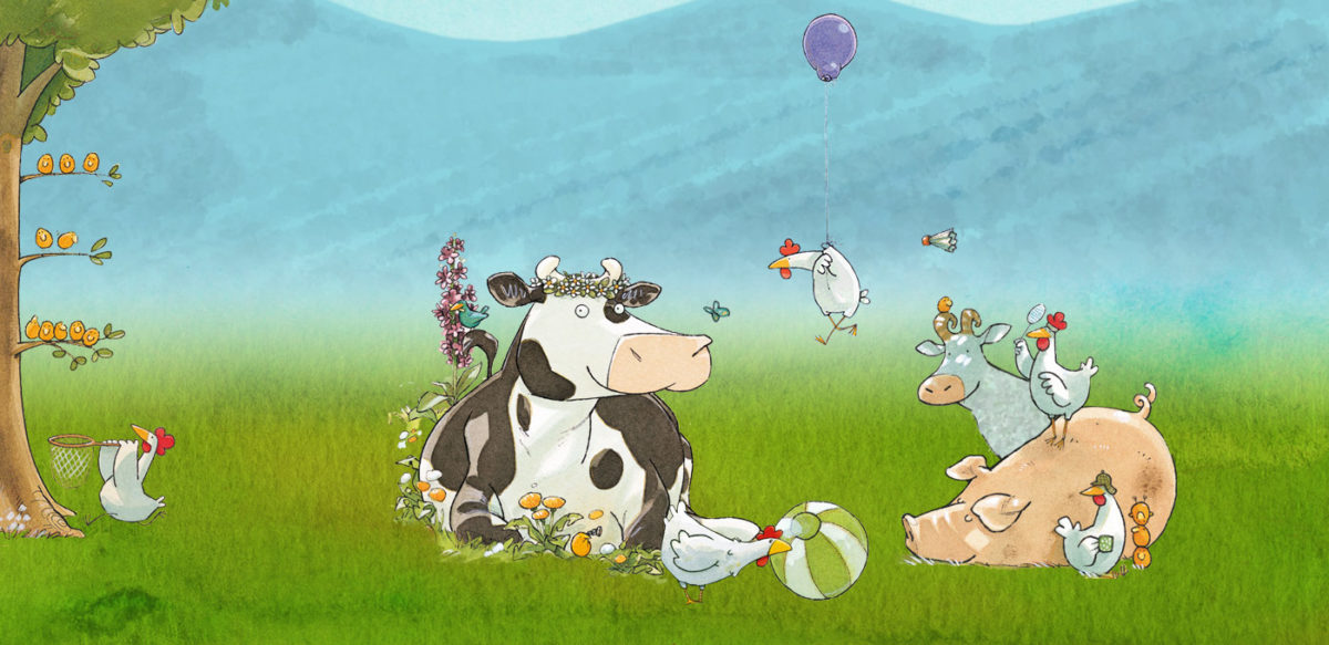 Lieselotte Cow website – KIDS interactive – Agency for young media